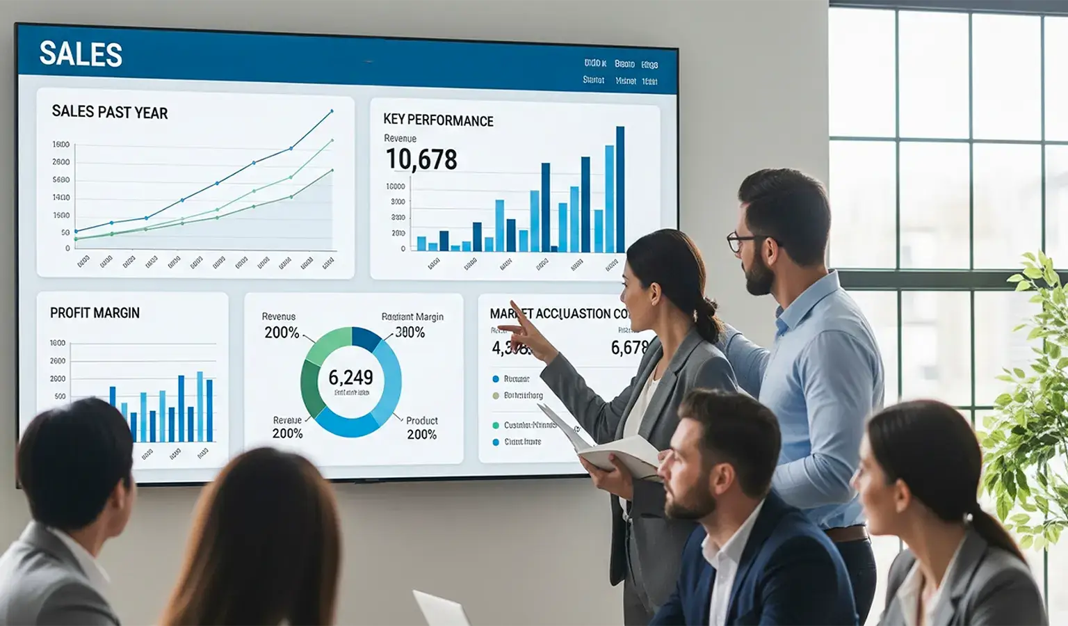 proyectos de inteligencia de negocios, mantenimiento de BI, dashboard